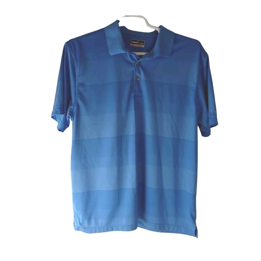 Grand Slam Performance Golf Polo Shirt Blue Mens XL Short Sleeve